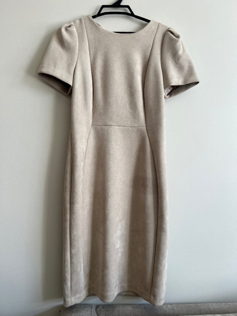 Calvin Klein Velvet Mini Dress Size 6 Excellent Condition